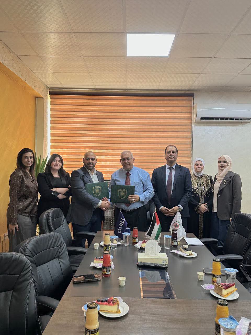 الكلية الجامعية العربية للتكنولوجيا توقّع اتفاقية تعاون وتدريب مع شركة Quill للروبوتات